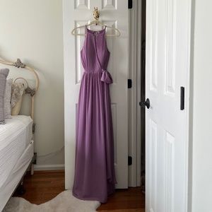 Stylefun Halter Chiffon Bridesmaid Dress
